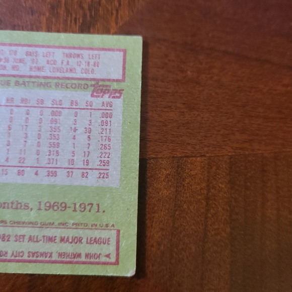 Bob Jones 1985 topps error card - Picture 7 of 7